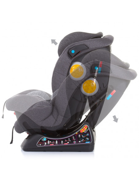 Scaun auto Chipolino Galaxy 0-36 kg platinum,STKGAL02202PL