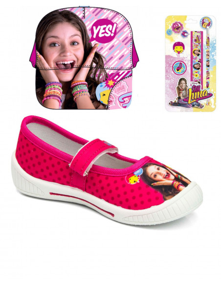 Set Balerini, Sapca, Set desen Soy Luna, Diverse Marimi Set Balerini, Sapca, Set desen Soy Luna, Diverse Marimi