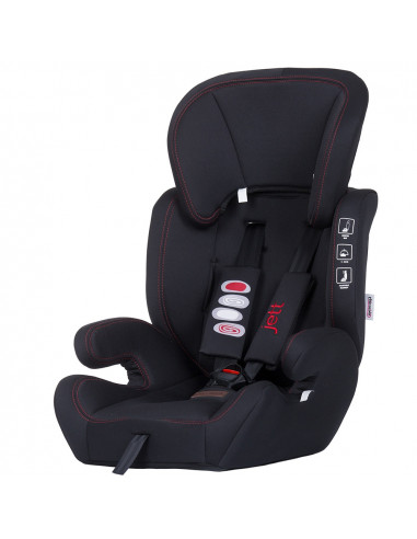 Scaun auto Chipolino Jett 9-36 kg raven,STKJ02201RA