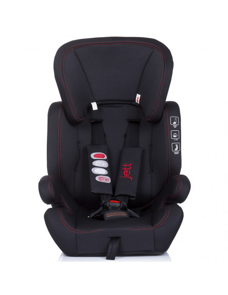 Scaun auto Chipolino Jett 9-36 kg raven,STKJ02201RA