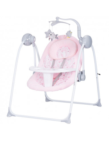 Leagan electric si balansoar Chipolino Nux blush,LSHNXU02204BH