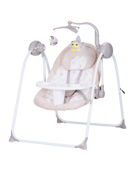 Leagan electric si balansoar Chipolino Nux humus,LSHNXU02202HU