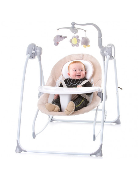 Leagan electric si balansoar Chipolino Nux humus,LSHNXU02202HU
