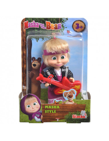 Papusa Simba Masha and the Bear 12 cm Masha vedeta