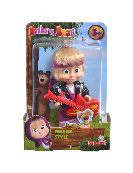 Papusa Simba Masha and the Bear 12 cm Masha vedeta