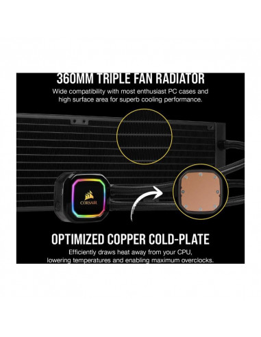 Cooler CPU Corsair iCUE H150i RGB PRO XT,CW-9060045-WW
