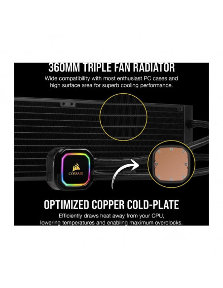 Cooler CPU Corsair iCUE H150i RGB PRO XT,CW-9060045-WW