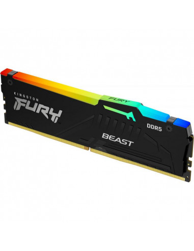 Memorie RAM Kingston FURY Beast RGB, DIMM, 16GB (2x8GB) DDR5