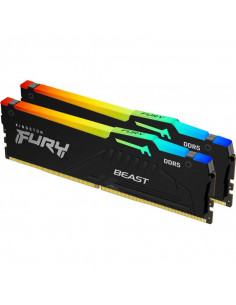 Memorie RAM Kingston FURY Beast RGB, DIMM, 32GB (2x16GB) DDR5