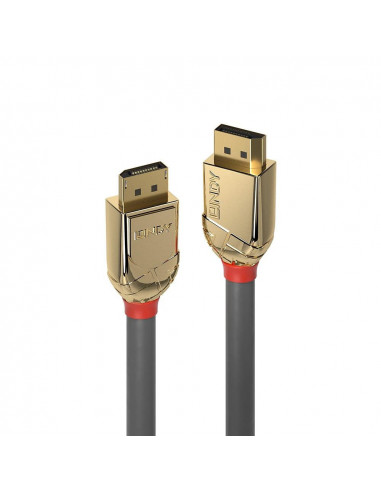 Cablu Lindy LY-36296, DisplayPort Cable, 10m, Gold Line,LY-36296
