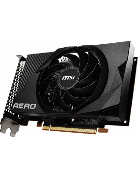 Placa video MSI Radeon RX 6400 Aero ITX, 4GB GDDR6