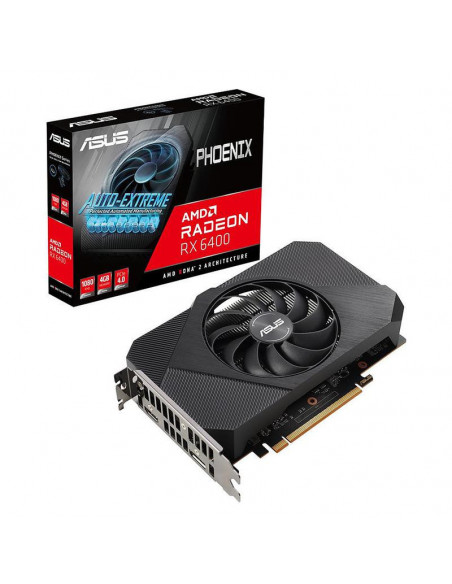 Placa video ASUS Radeon RX 6400 Phoenix, 4GB GDDR6