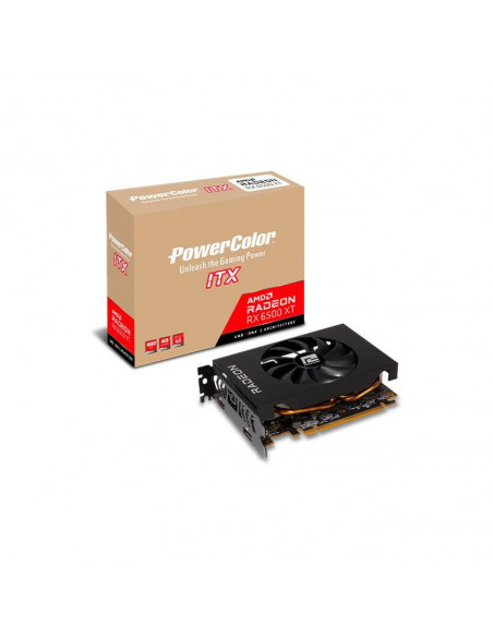 Placa video PowerColor Radeon RX 6500 XT ITX, 4GB GDDR6