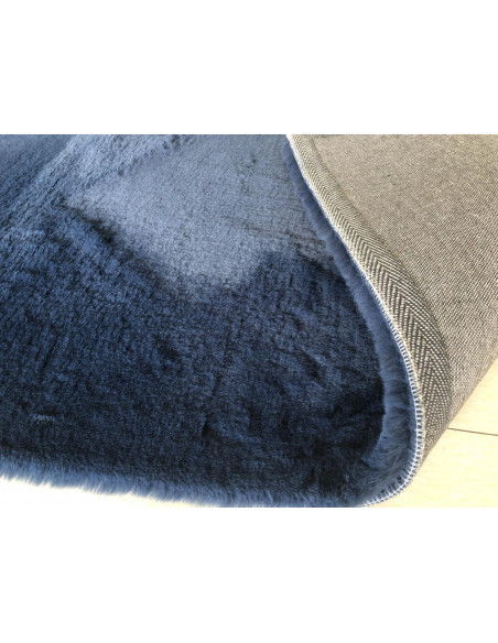Covor shaggy soft blanita 50x90 cm Navy,HR-FRUG90-NVY