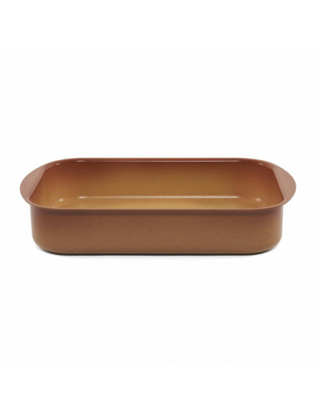 TAVA ALUMINIU 35X25X7.2 CM, CERÂMICA DO BRAZIL, COOKING BY