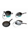 SET GATIT 7 PIESE ALUMINIU, GREEN COOK, COOKING BY