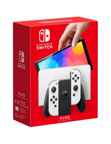 NINTENDO SWITCH OLED CONSOLE 7" WHITE,NSCONSOLEDWH