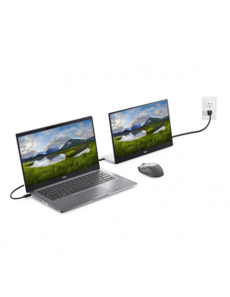 Monitor LED Dell C1422H, 14inch, IPS FHD, 6ms, 60Hz, alb,C1422H