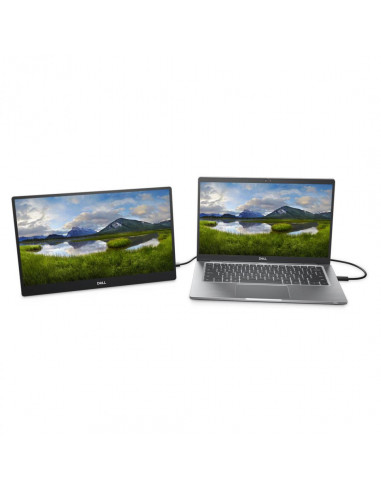 Monitor LED Dell C1422H, 14inch, IPS FHD, 6ms, 60Hz, alb,C1422H