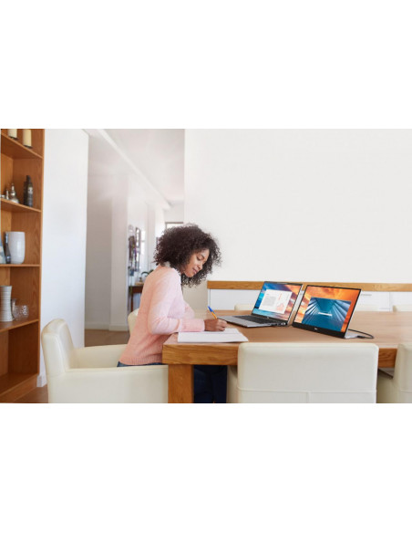 Monitor LED Dell C1422H, 14inch, IPS FHD, 6ms, 60Hz, alb,C1422H