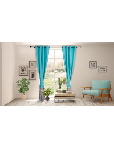 Set 2 draperii bumbac 140x270 cm EMA,HR-DR140-EMA