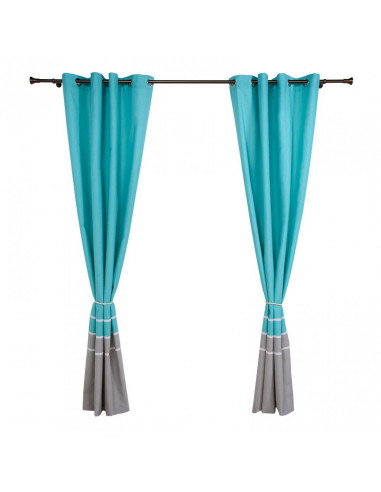 Set 2 draperii bumbac 140x270 cm EMA,HR-DR140-EMA