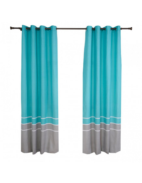 Set 2 draperii bumbac 140x270 cm EMA,HR-DR140-EMA