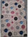 Covor Heinner copii printat Planete 90x130 cm,HR-KDRUG130PLNT