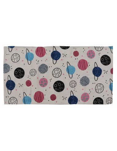 Covor Heinner copii printat Planete 90x130 cm,HR-KDRUG130PLNT