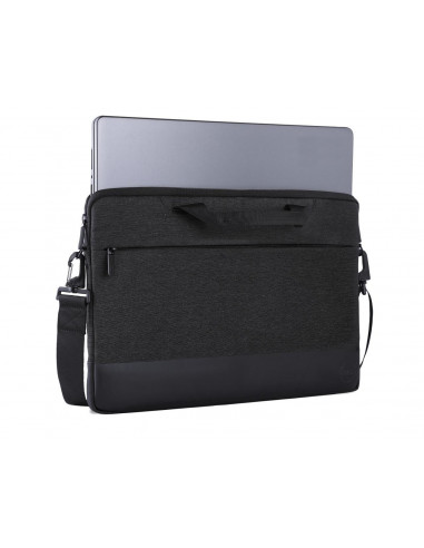 Dell Notebook sleeve, 13.3'', Zippered, detachable strap, water