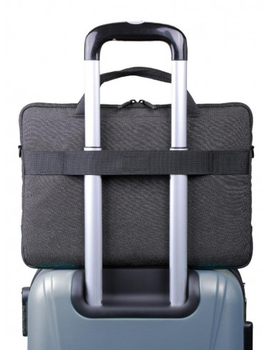 Dell Notebook sleeve, 13.3'', Zippered, detachable strap, water
