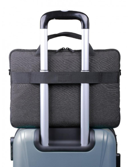 Dell Notebook sleeve, 13.3'', Zippered, detachable strap, water