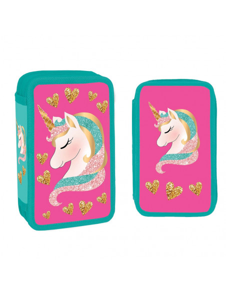 Penar echipat, 2 fermoare, 29 piese, UNICORN - S-COOL,SC1606