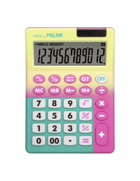 CALCULATOR 12 DG MILAN 151812SNPBL,151812SNPBL