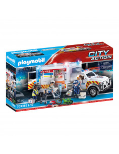 Playmobil - Ambulanta Cu Lumini Si Sunete,70936 2