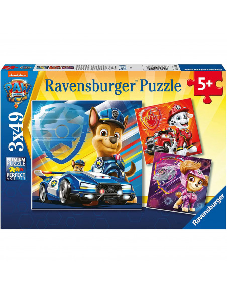 Puzzle Patrula Catelusilor 1, 3x49 Piese,RVSPC05218