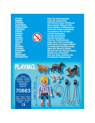 Playmobil - Ingrijitoare De Caini,70883