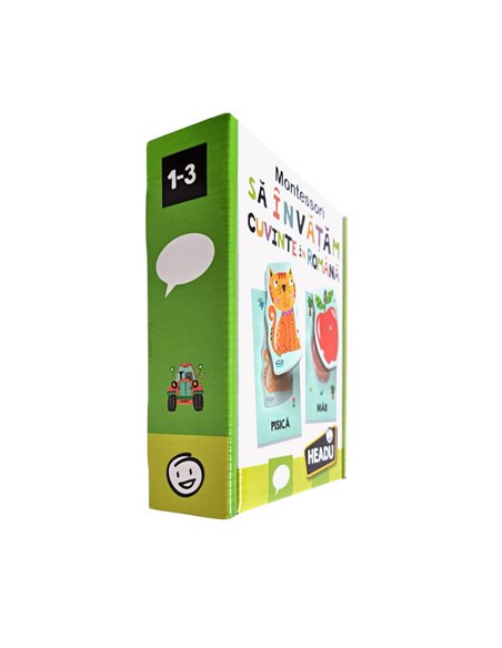 Headu Montessori - Sa Invatam Cuvinte In Romana,HE53115