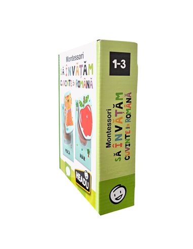 Headu Montessori - Sa Invatam Cuvinte In Romana,HE53115