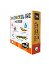 Headu Montessori - Joc Tactil Abc Romana,HE53122