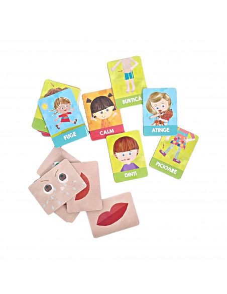 Headu Montessori - Carti Emotii Si Actiuni In Romana,HE53139