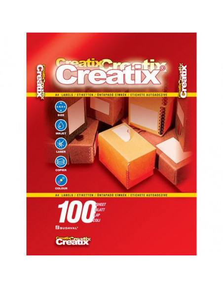 Etichete autoadezive 2/A4, 210x148 mm, 100 coli/top,DP0BBFBBM