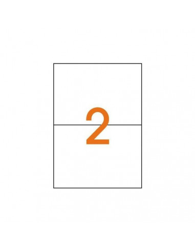 Etichete autoadezive 2/A4, 210x148 mm, 100 coli/top,DP0BBFBBM