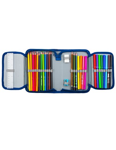 Set scoala Unicorn 4 - Ghiozdan scoala si penar echipat cu