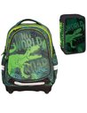 Set scoala Dino 2 - Ghiozdan scoala anatomic si penar neechipat