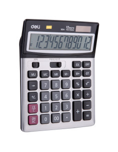 CALCULATOR BIROU 12DIG METAL 1654 DELI,DLE1654+++ 2
