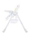 Scaun de masa Chipolino Maxi platinum,STHMX02201PL