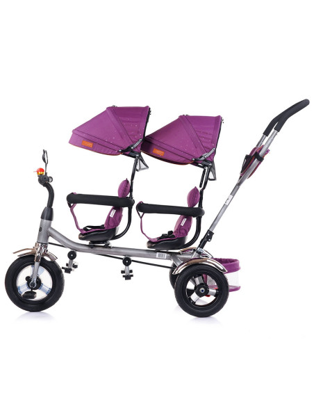 Tricicleta gemeni Chipolino 2Play lilac,TRK2P0224LL