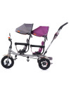 Tricicleta gemeni Chipolino 2Play lilac platinum,TRK2P0225LP