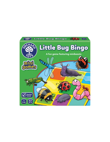 Joc educativ Bingo Mica Insecta LITTLE BUG BINGO,OR359